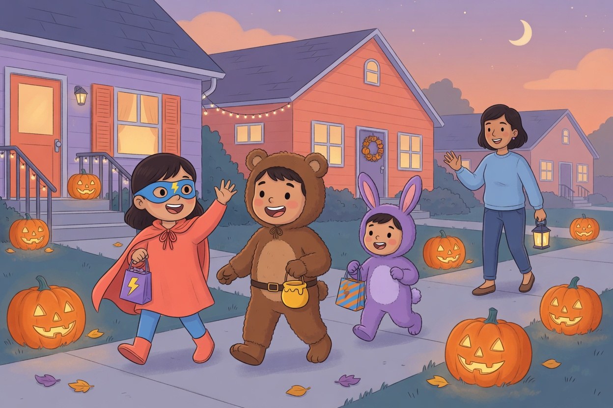 Type 1 Halloween: A Parent Plan That Keeps the Fun